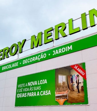 Entrada da loja Leroy Merlin Viana do Castelo